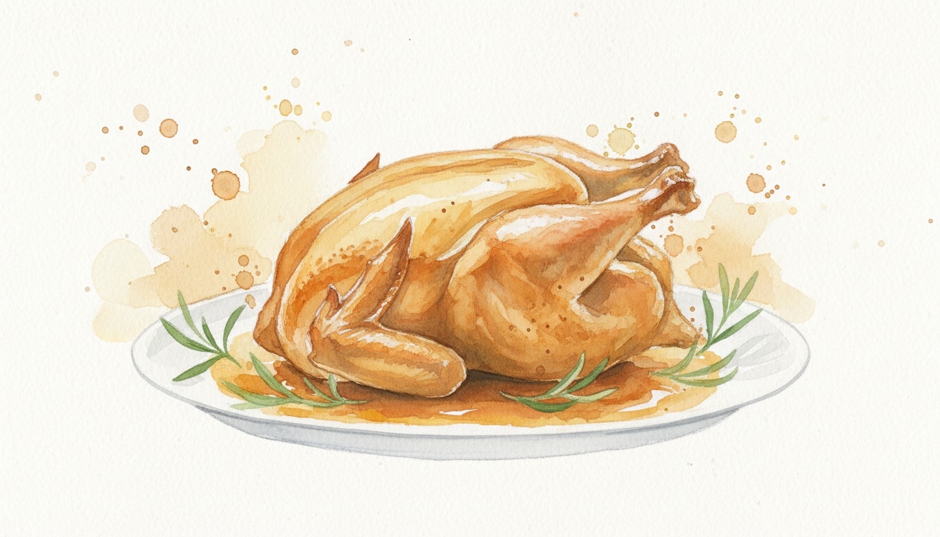 Roast Tarragon-Cognac Chicken