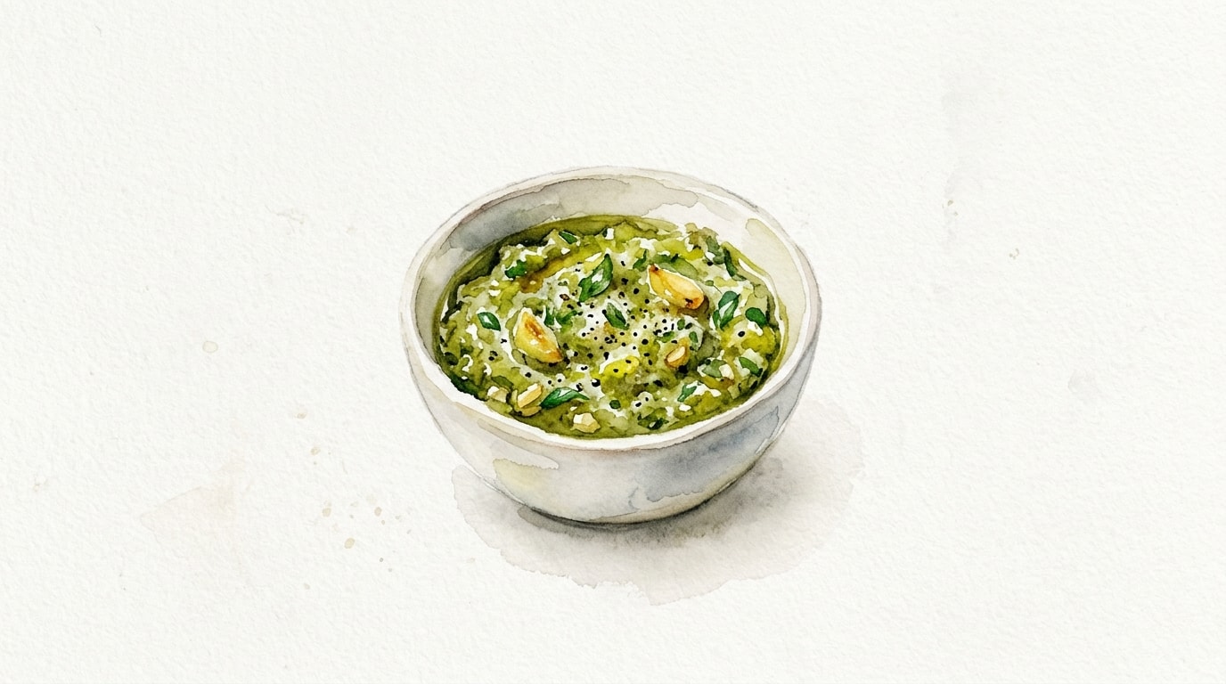 Roasted Garlic and Basil Paste