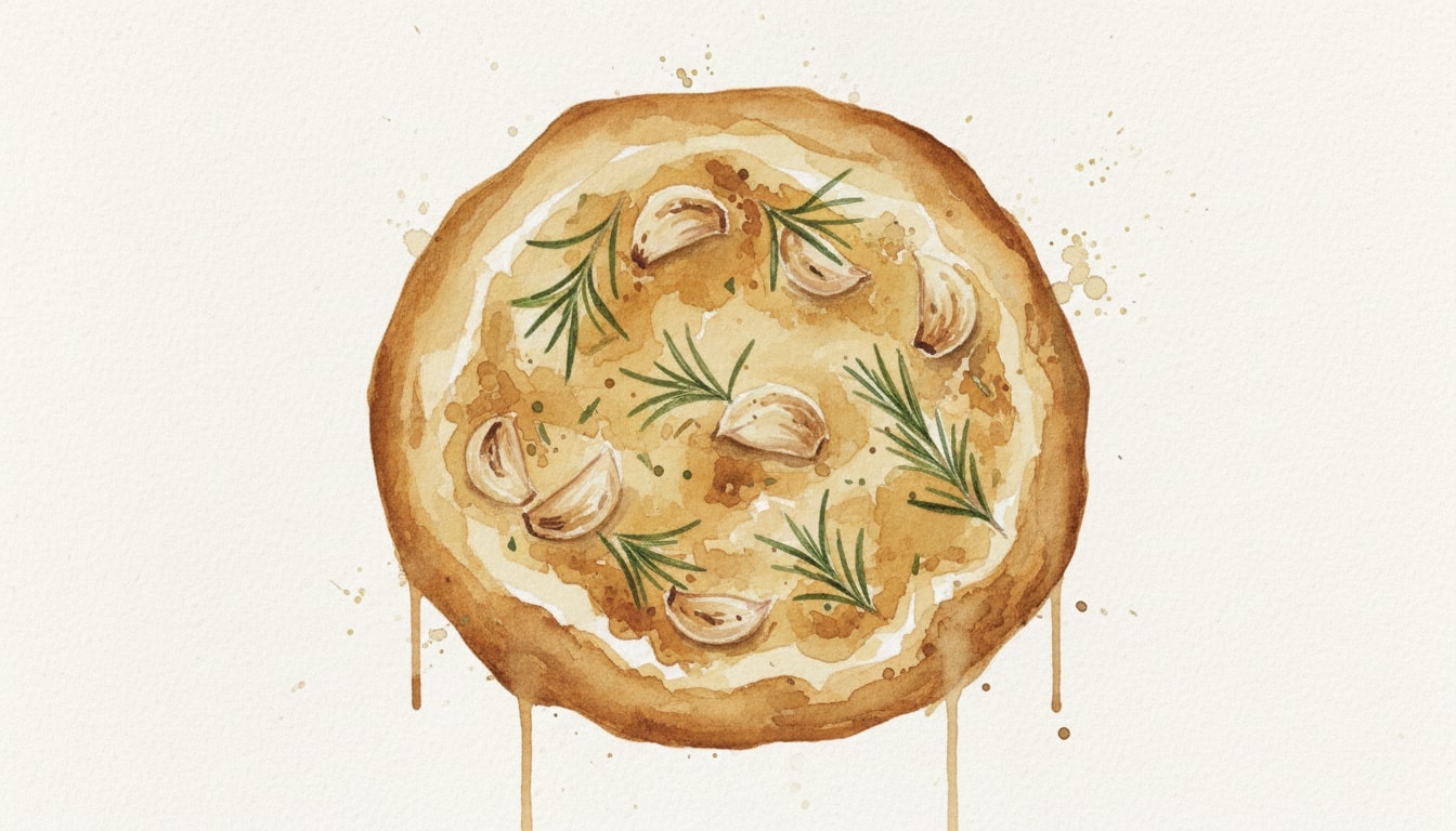 Roasted Garlic and Rosemary Crust