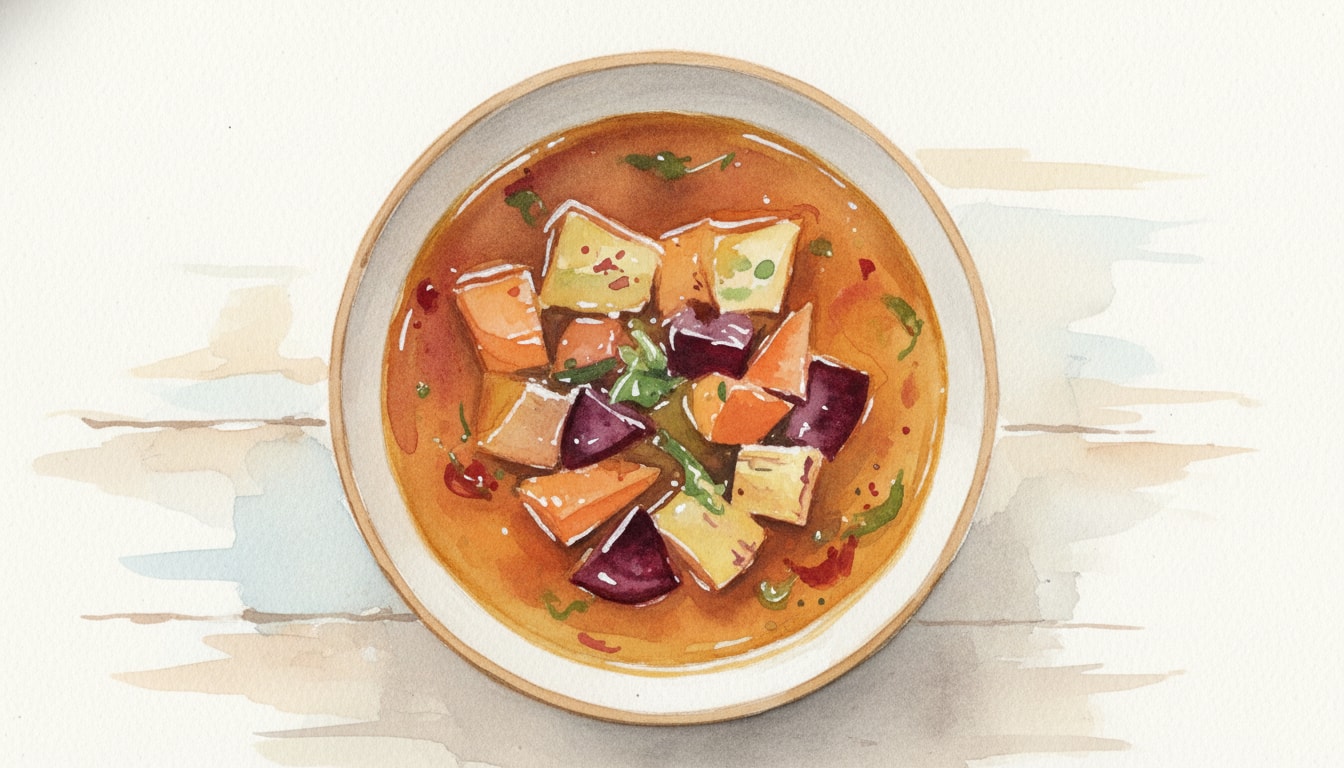 Roasted Root Vegetable Broth