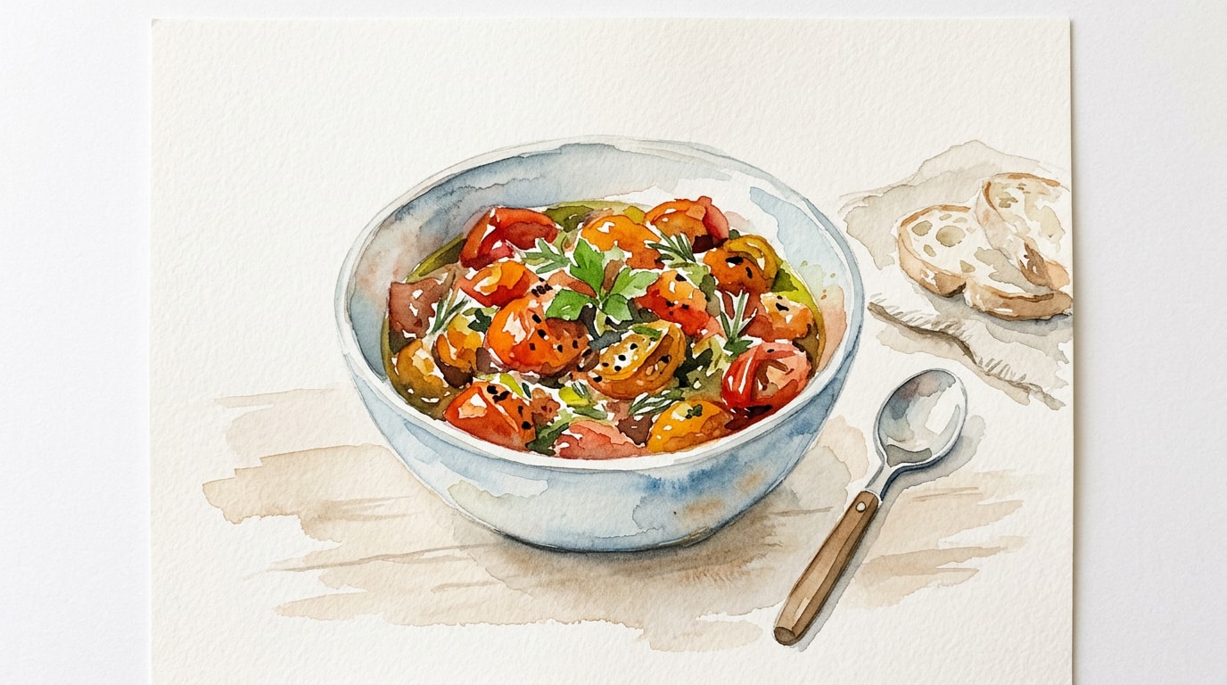 Roasted Tomato and Herbes de Provence Salsa