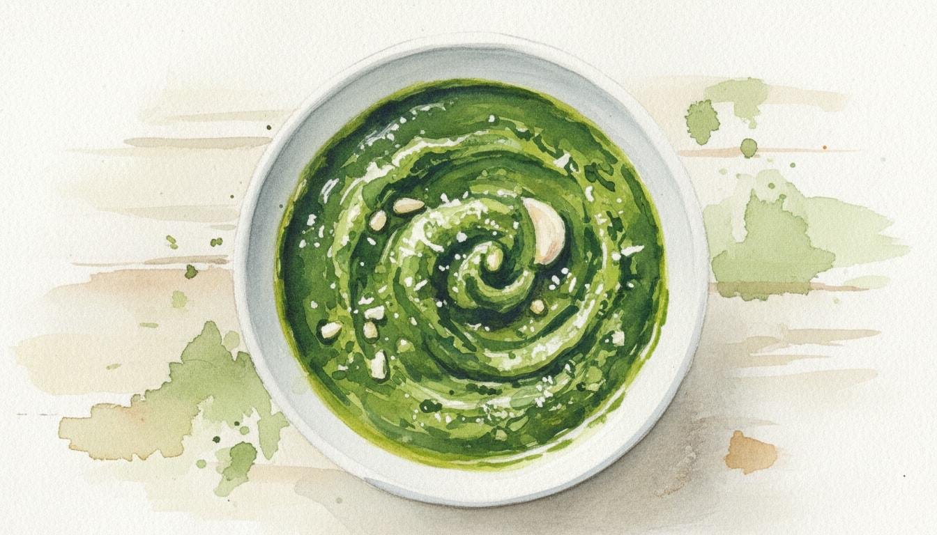 Robust Garlic & Spinach Pesto