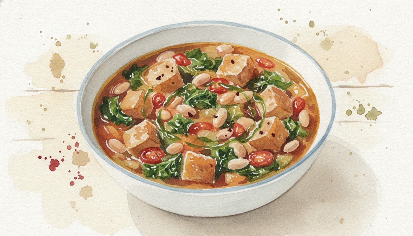 Rustic Ribollita (Tuscan Bread Soup)