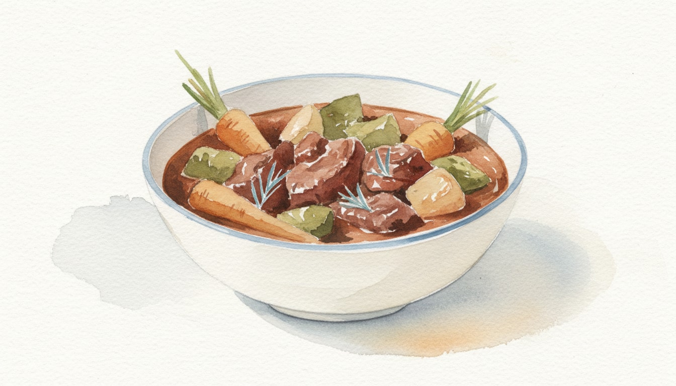 Rustic Rosemary Lamb & Parsnip Hotpot