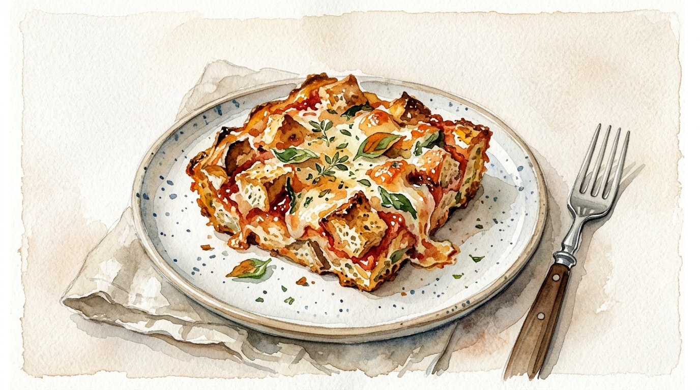 Rustic Stale Bread Pizza