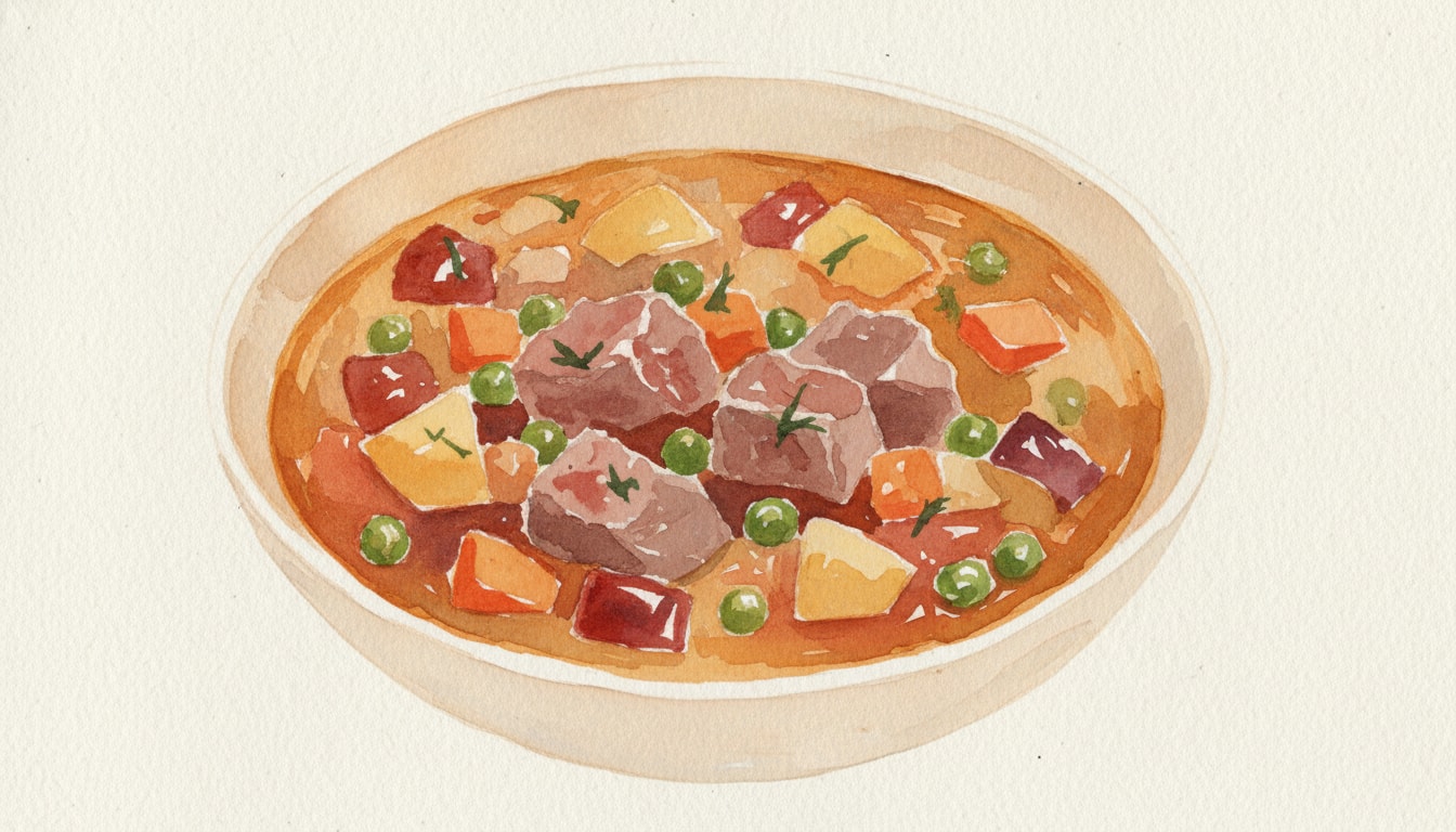 Rustic Vegetable Beef Soup