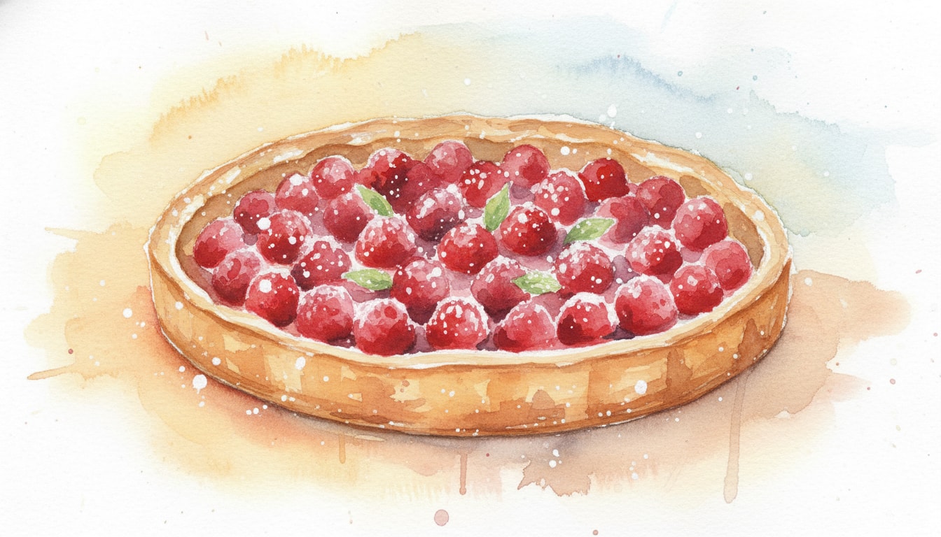 Rustique Raspberry Tart