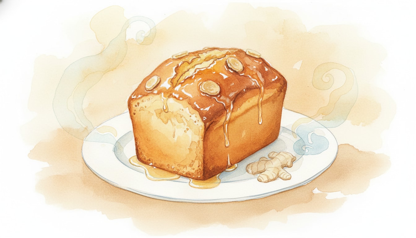 Salabat-Inspired Honey Ginger Loaf