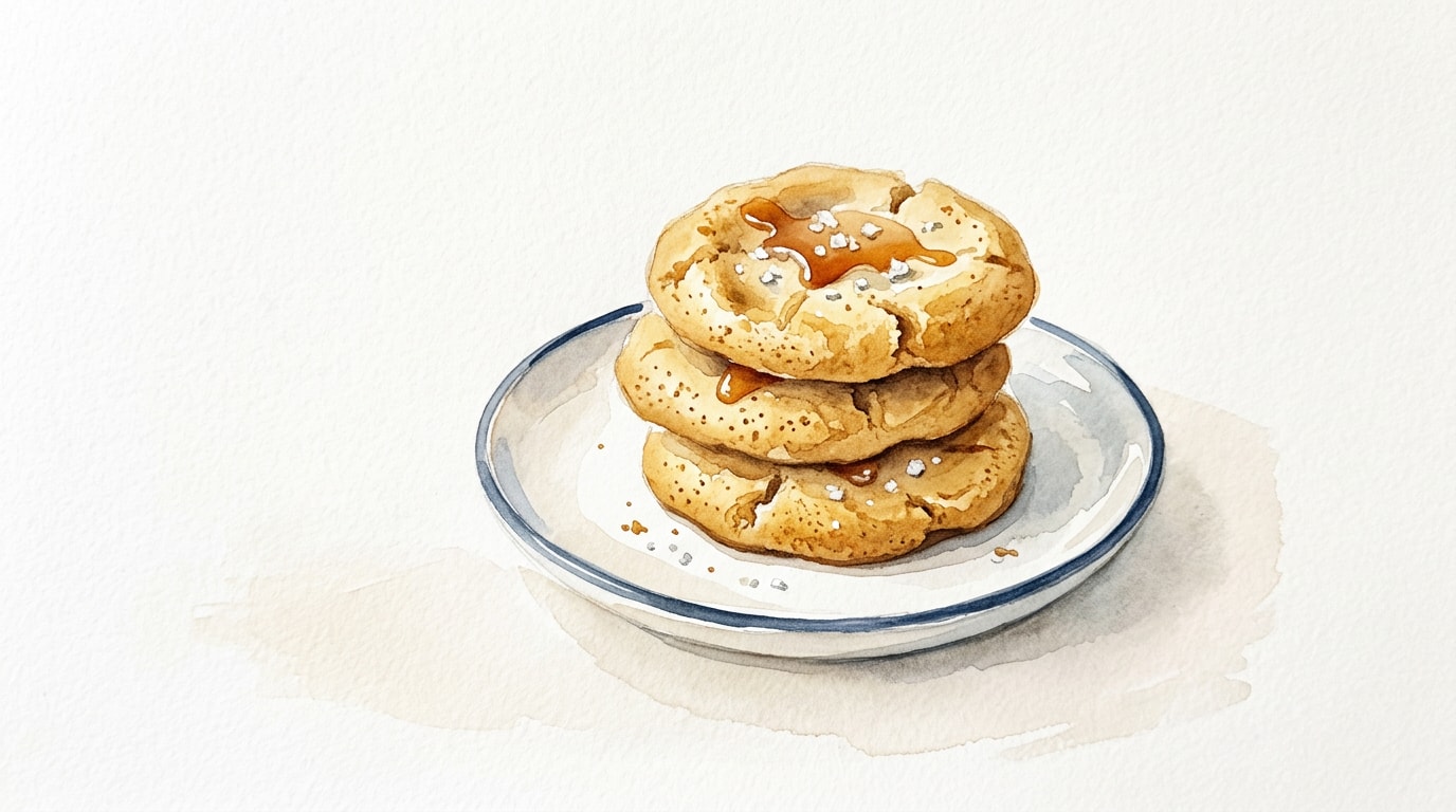 Salted Caramel Butter Cookies