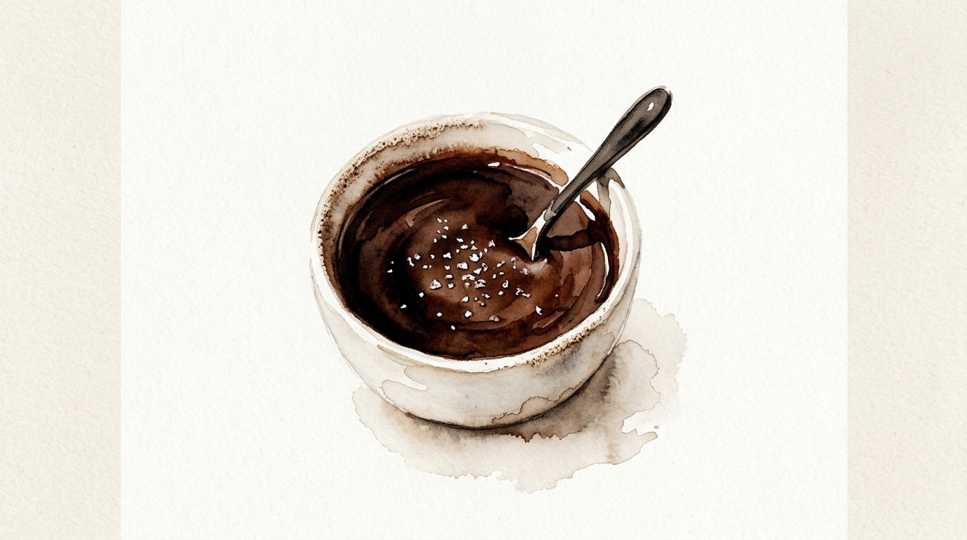 Salty Hot Fudge Sauce