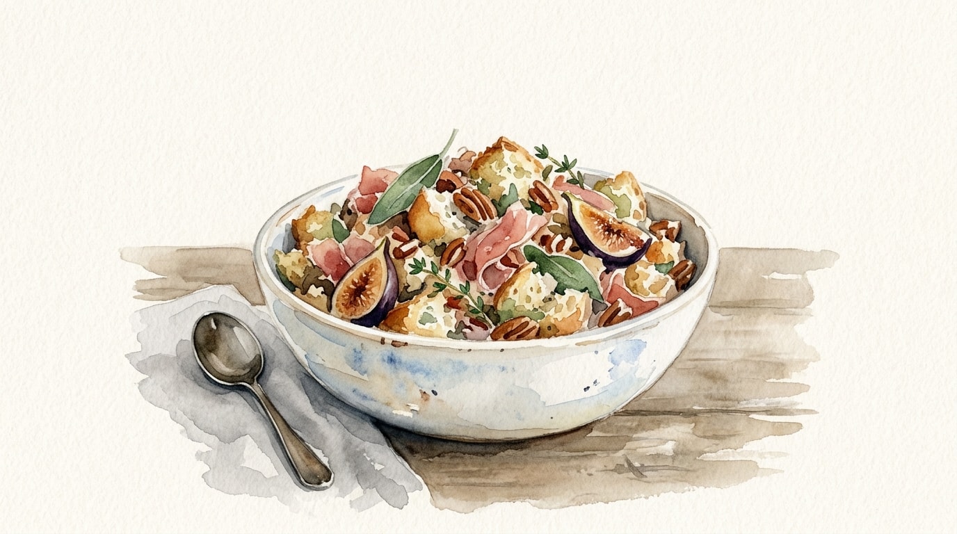 Savory Prosciutto, Fig, and Pecan Stuffing