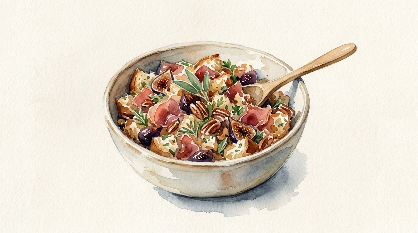 Savory Prosciutto, Fig, and Pecan Stuffing