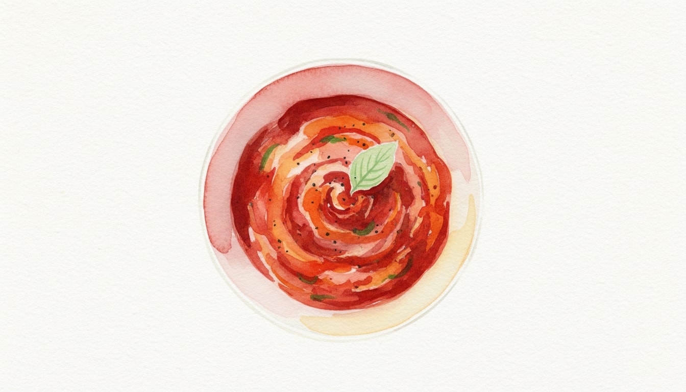 Savory Tomato Sorbet