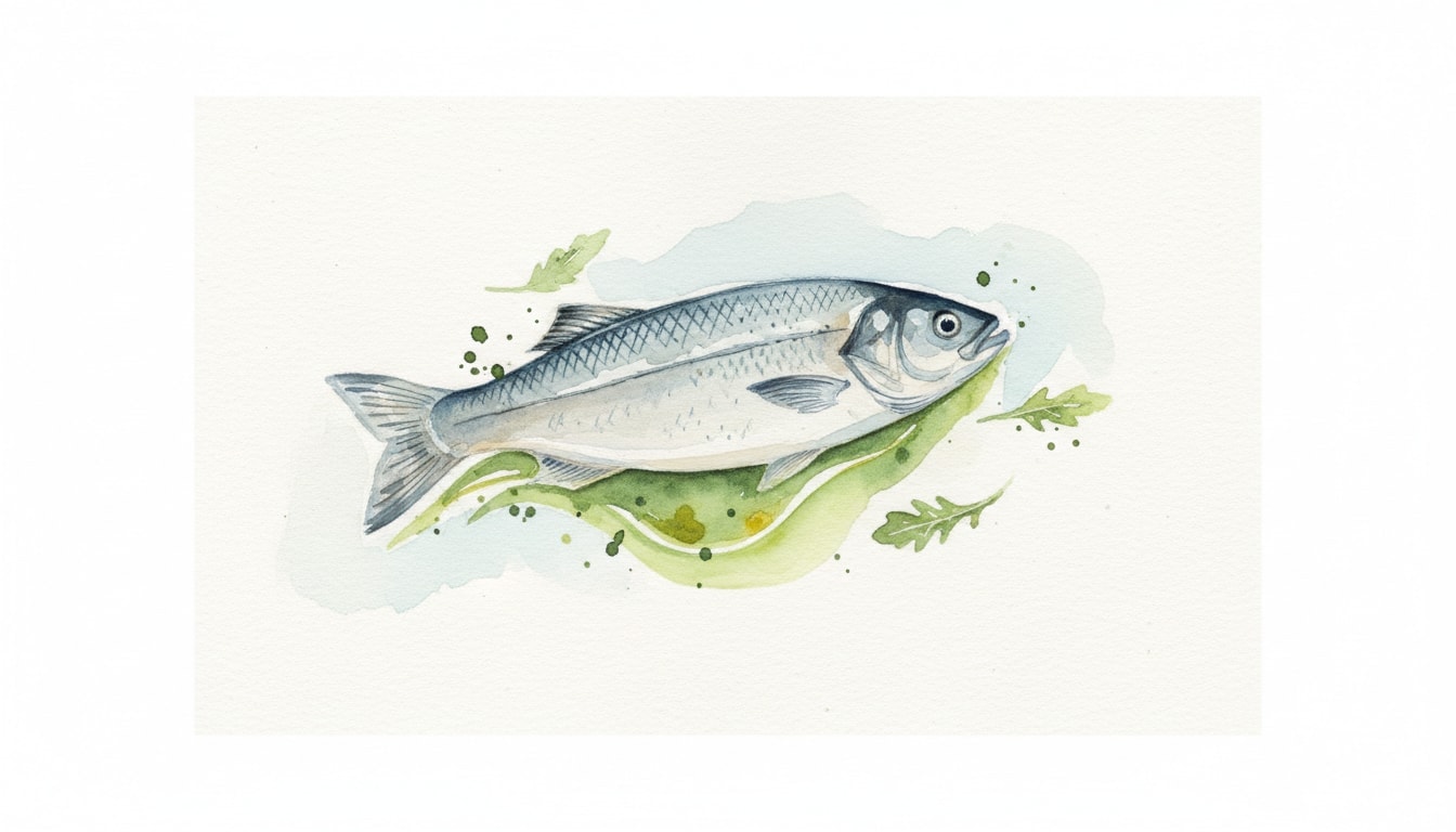 Sea Bass with Rocket Sauce