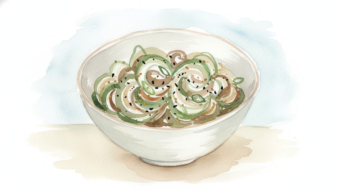 Sesame Scallion Wheat Berries