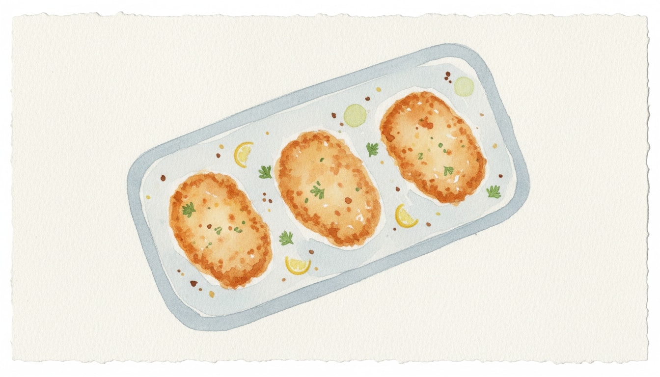 Sheet-Pan Crispy Pork Schnitzel