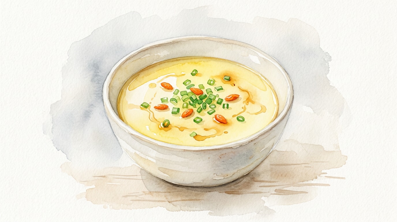 Silky Chinese Steamed Eggs