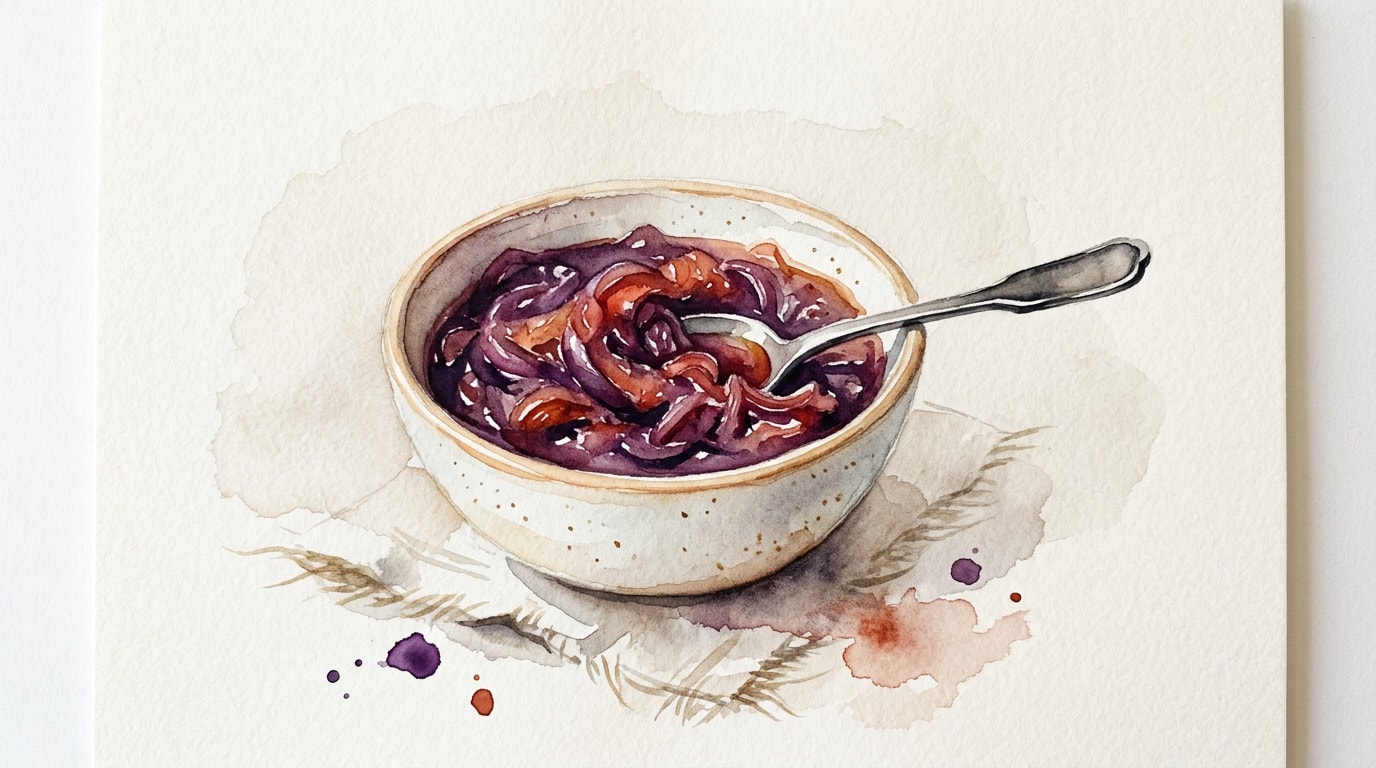 Simple Red Onion Marmalade