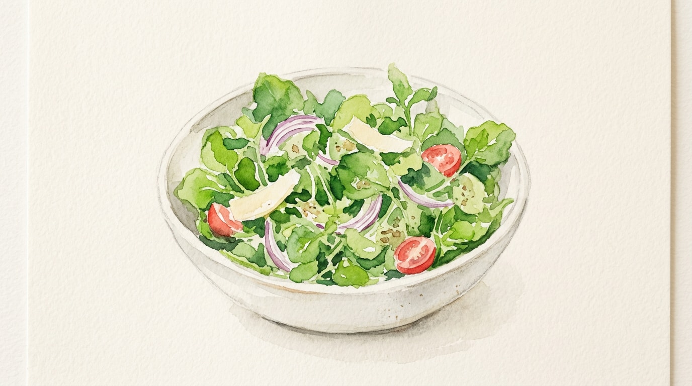 Simple Watercress Salad with Dijon Vinaigrette