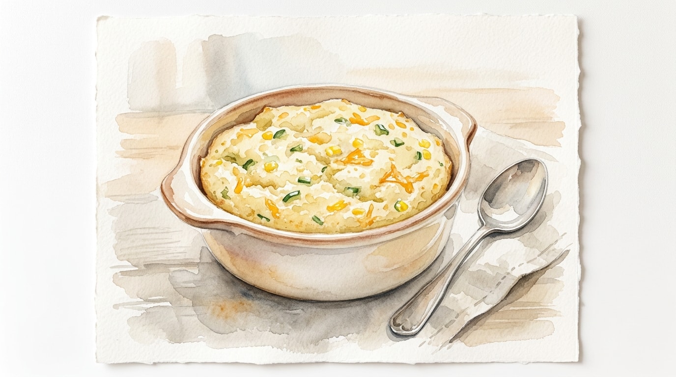 Slow Cooker Jalapeno Cheddar Corn Spoonbread
