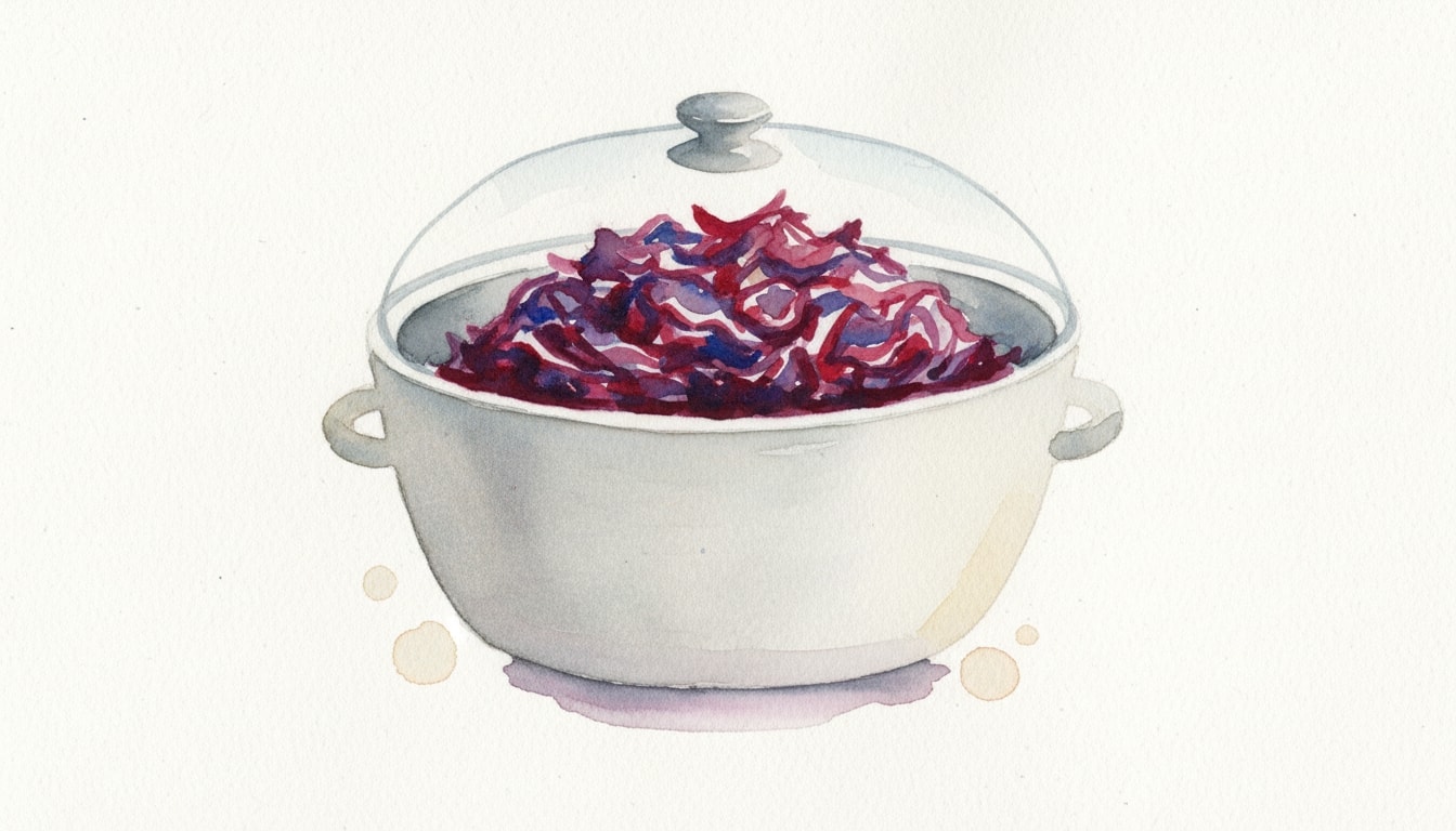 Slow Cooker Red Cabbage