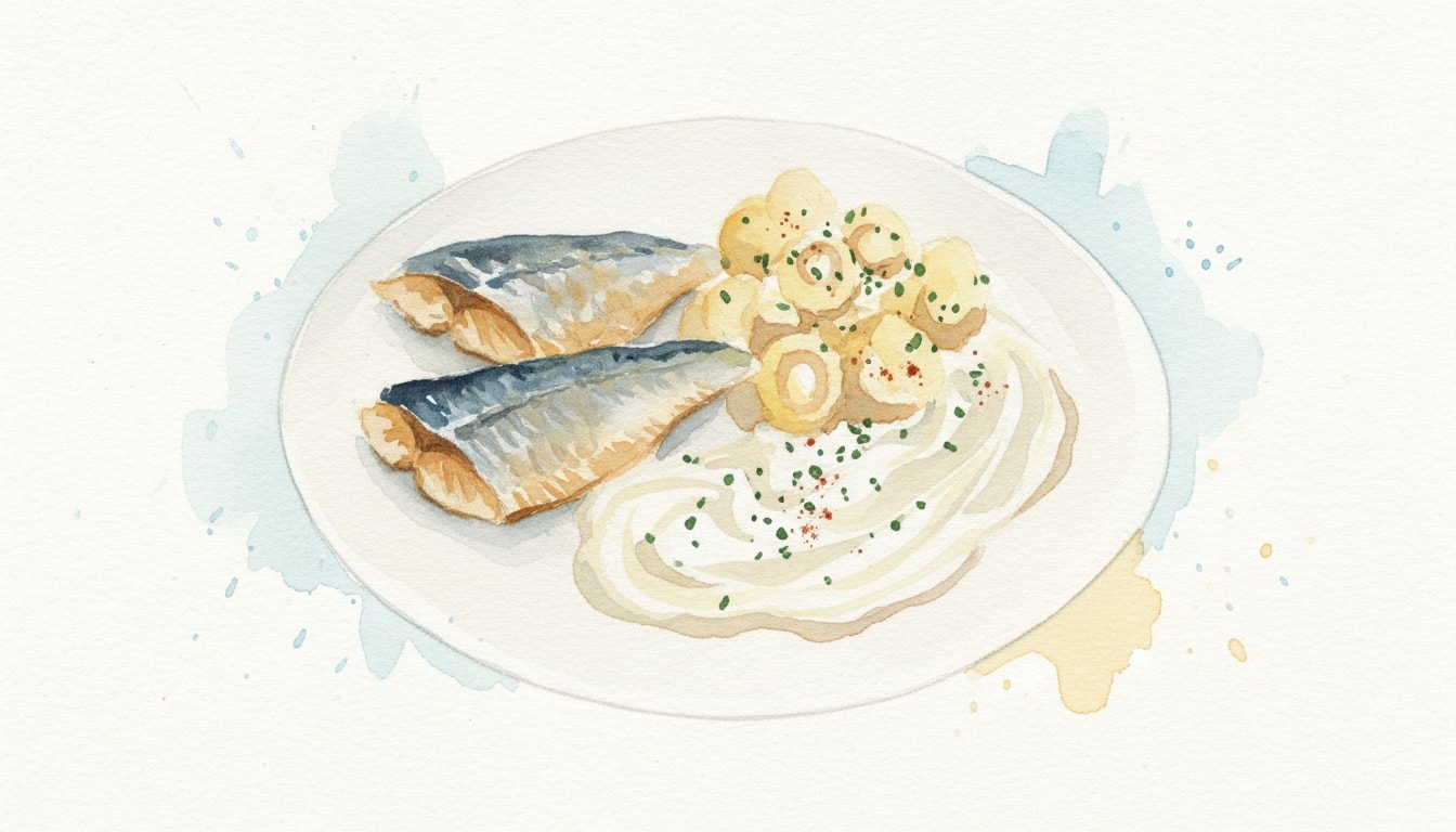 Smoked Mackerel and Potato Salad with Creamy Mayonnaise