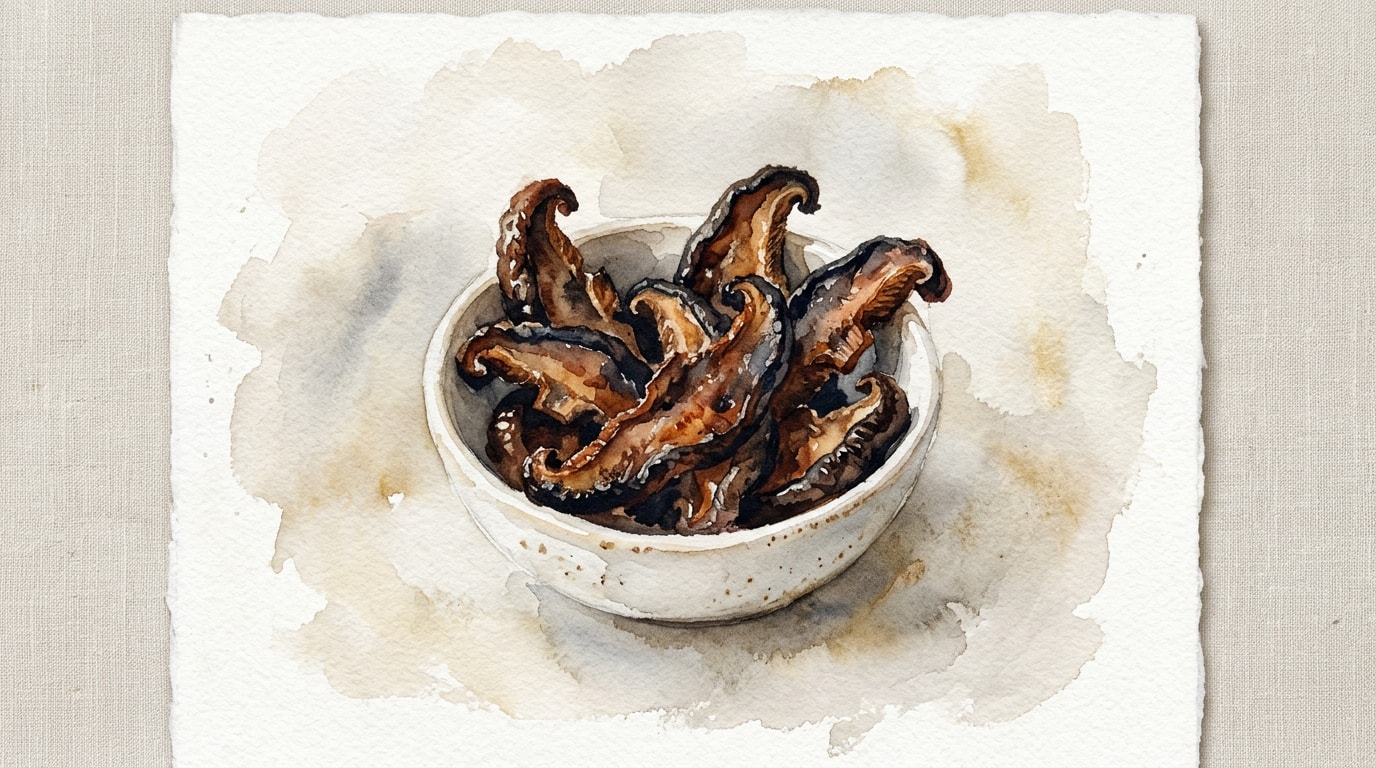 Smoked Shiitake Mushroom Bacon