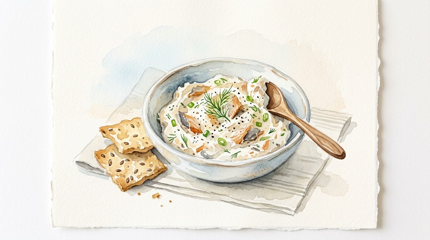 Smoked Trout and Sour Cream Spread