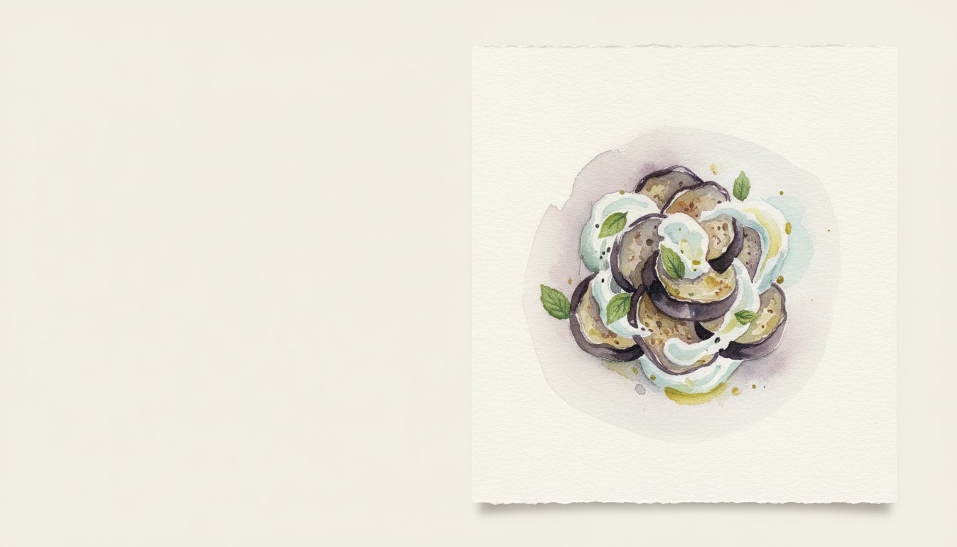 Smoky Eggplant Salad With Yogurt and Mint