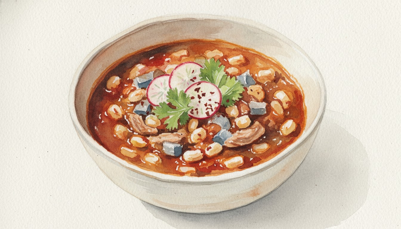 Smoky Turkey & Hominy Pozole Chili