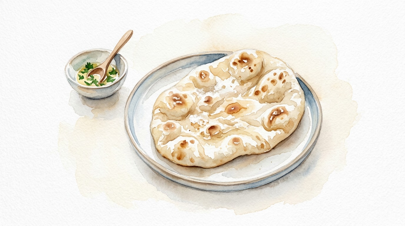Soft And Tender Homemade Naan