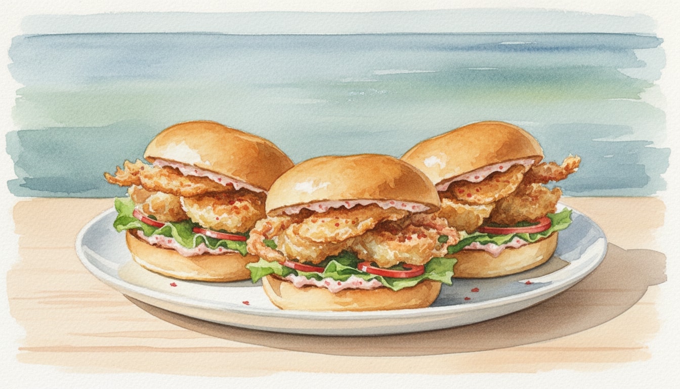 Soft-Shell Crab Sandwiches with Red Pepper Mayonnaise