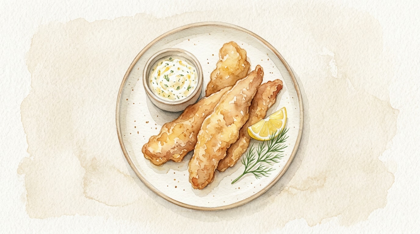 Southern Fried Trout Strips With Tangy Creek Sauce