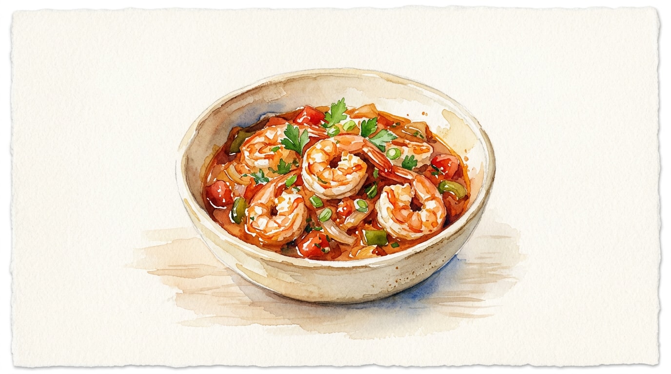 Southern Sweet And Savory Tomato Shrimp