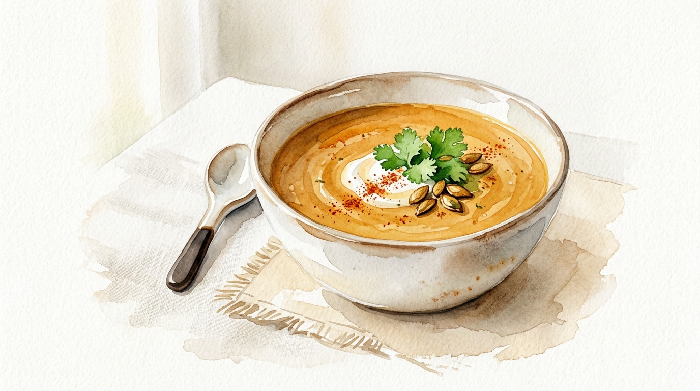 Southwestern Spiced Pumpkin Soup