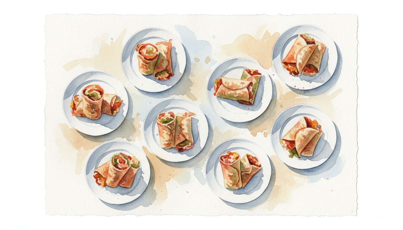 Spanish Inspired Wraps