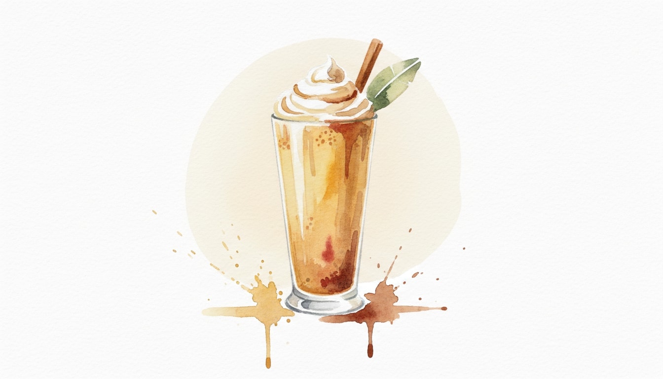 Spiced Ceylon Banana & Maple Chantilly Frappé