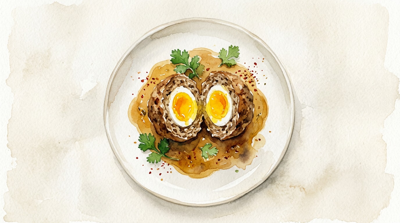 Spiced Game Bird Nargisi Kofta