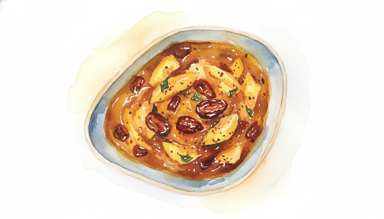 Spiced Mango and Date Chutney