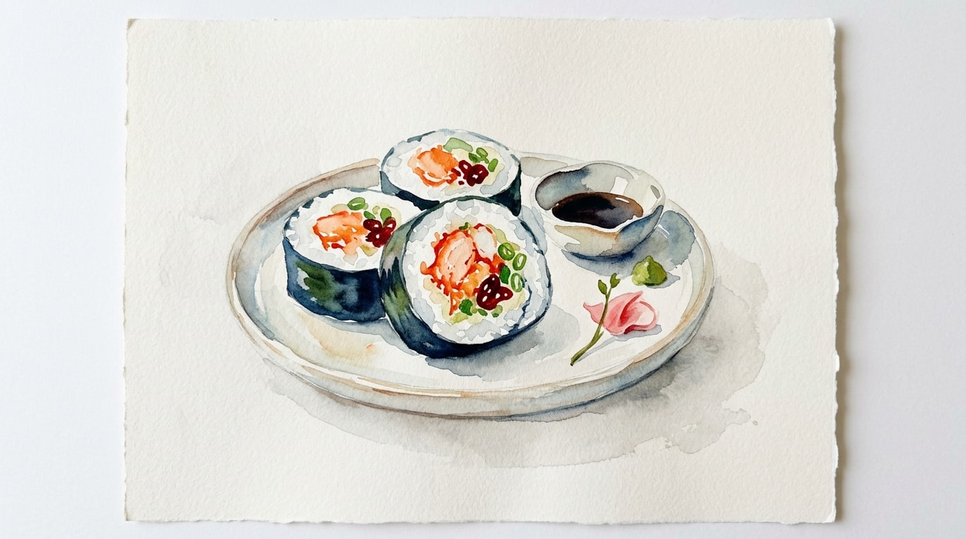 Spicy King Crab Rolls