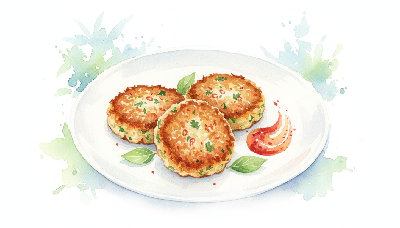 Spicy Thai Crab Cakes