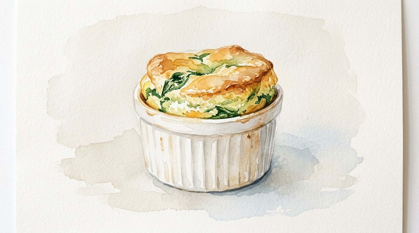 Spinach and Ricotta Souffle