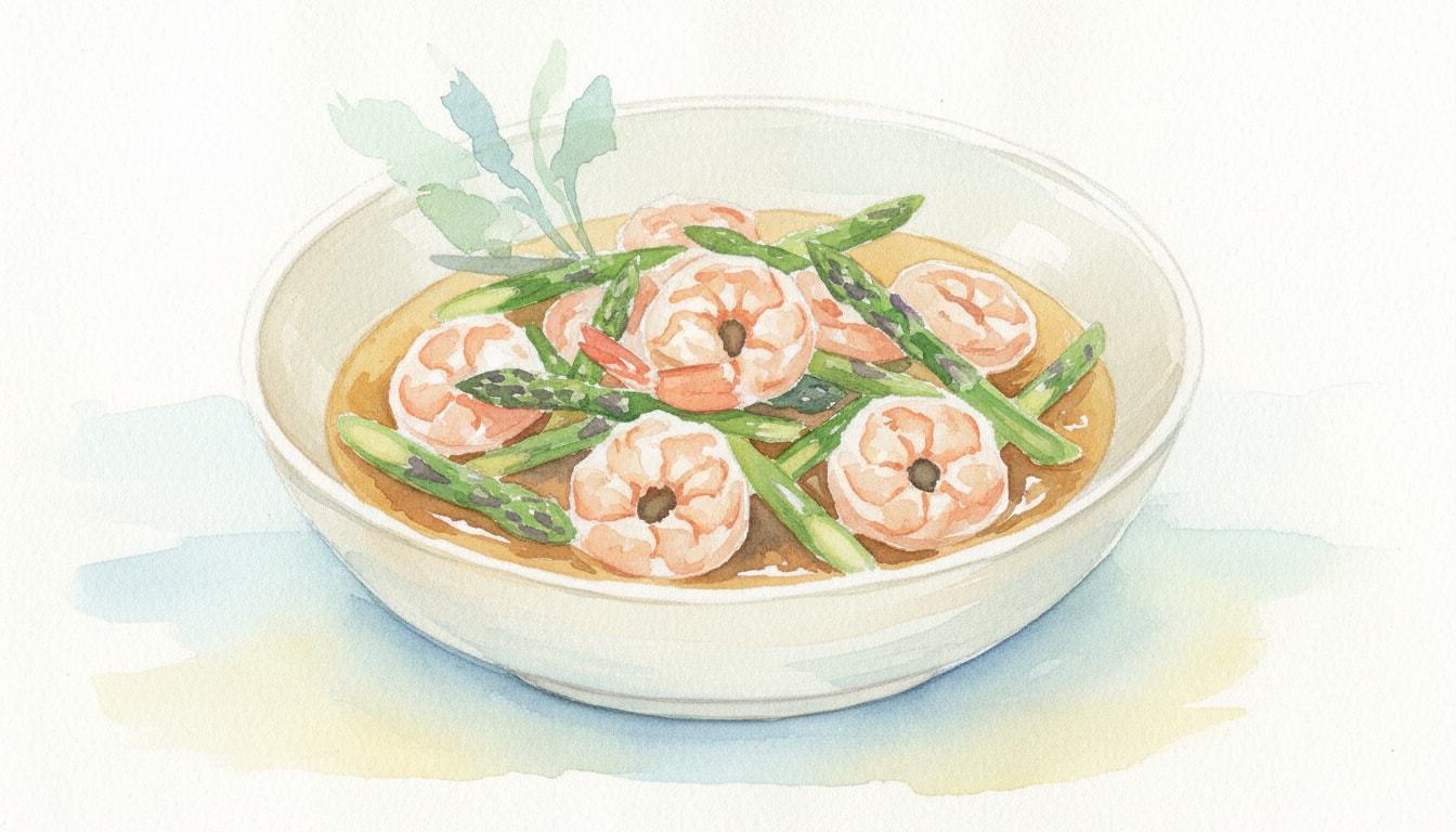 Spring Shrimp and Asparagus Stir-Fry