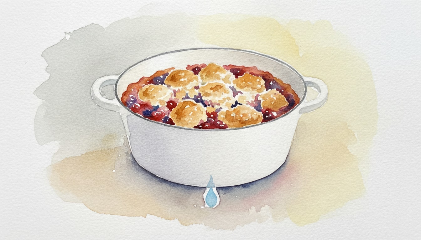 Stovetop Berry Crisp