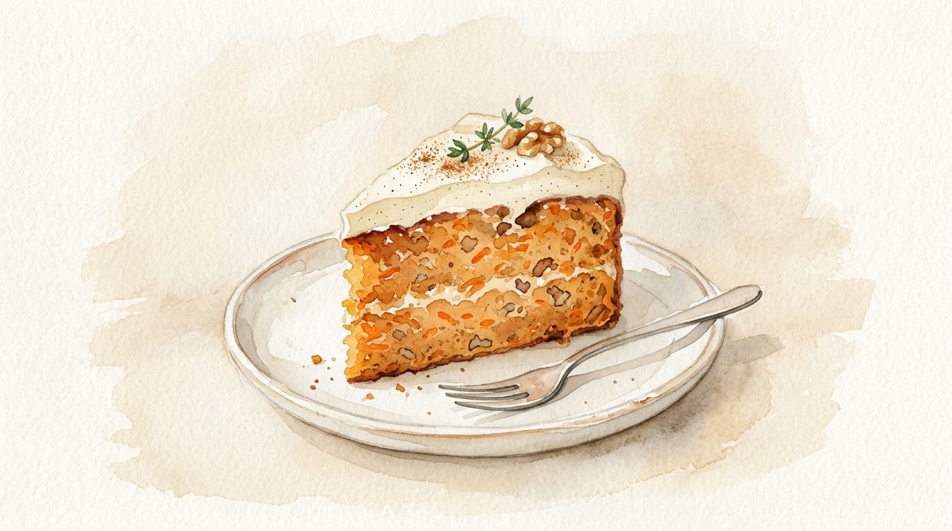 Sugar-Free Spiced Carrot Cake