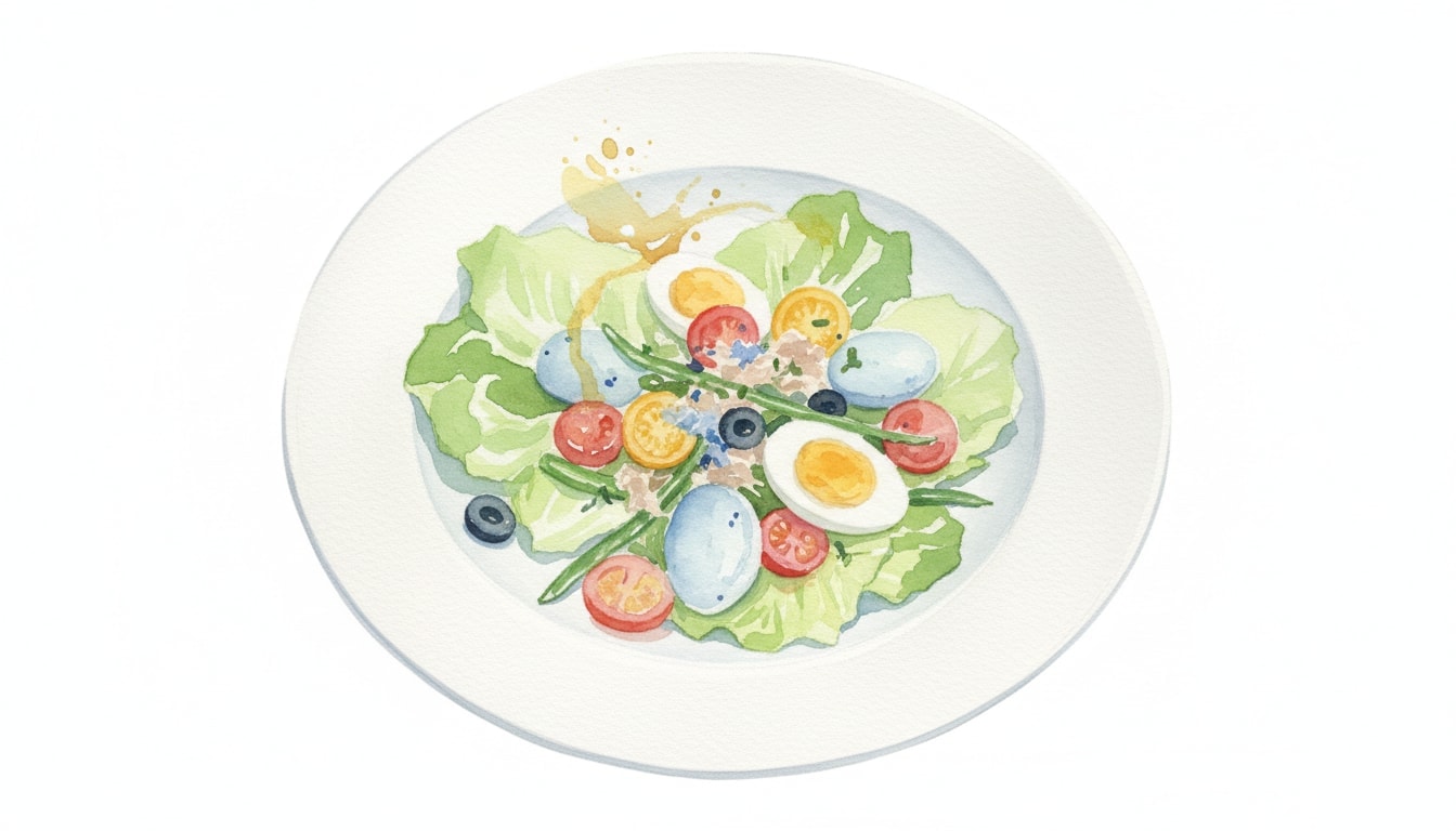 Summer Vegetable Niçoise Salad