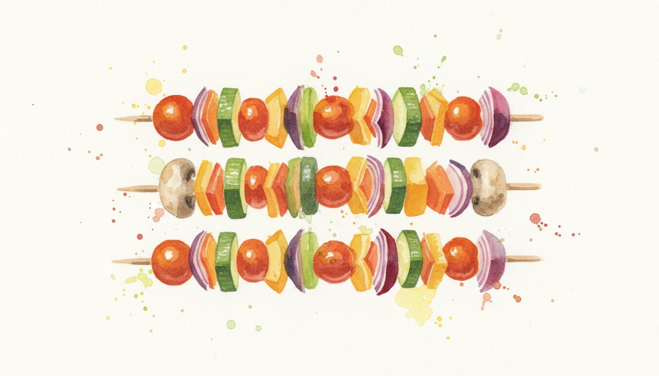 Summer Vegetable Skewers