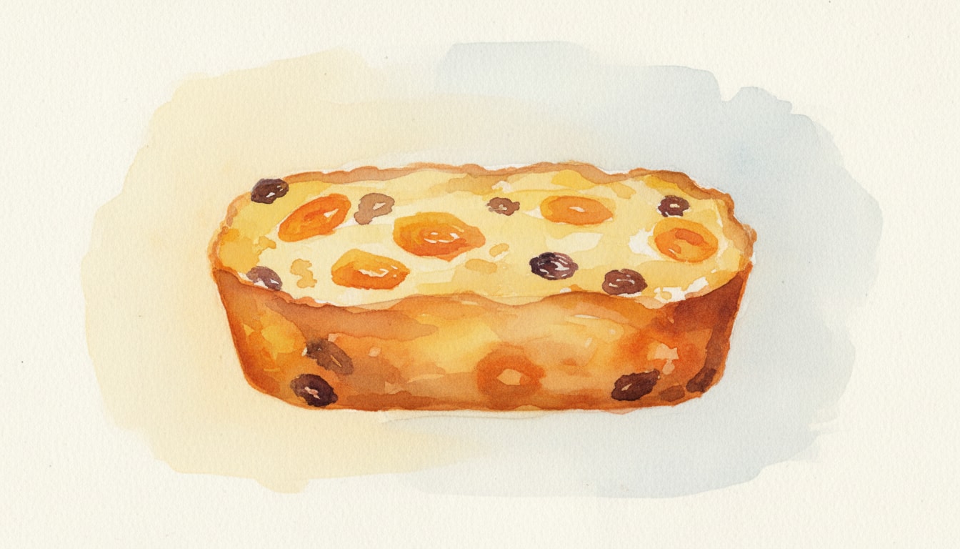 Sweet Millet Kugel with Dried Apricots and Raisins