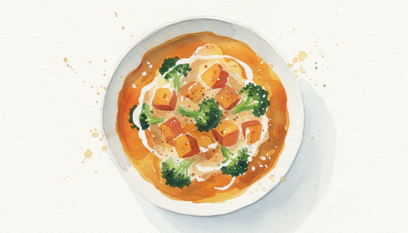 Sweet Potato and Broccoli Curry