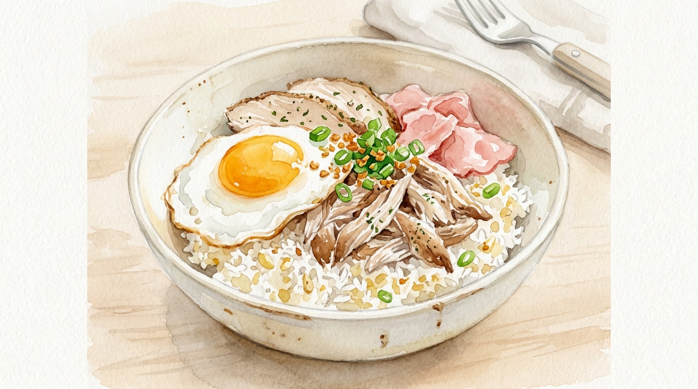 Thanksgiving Leftover Turkey Silog